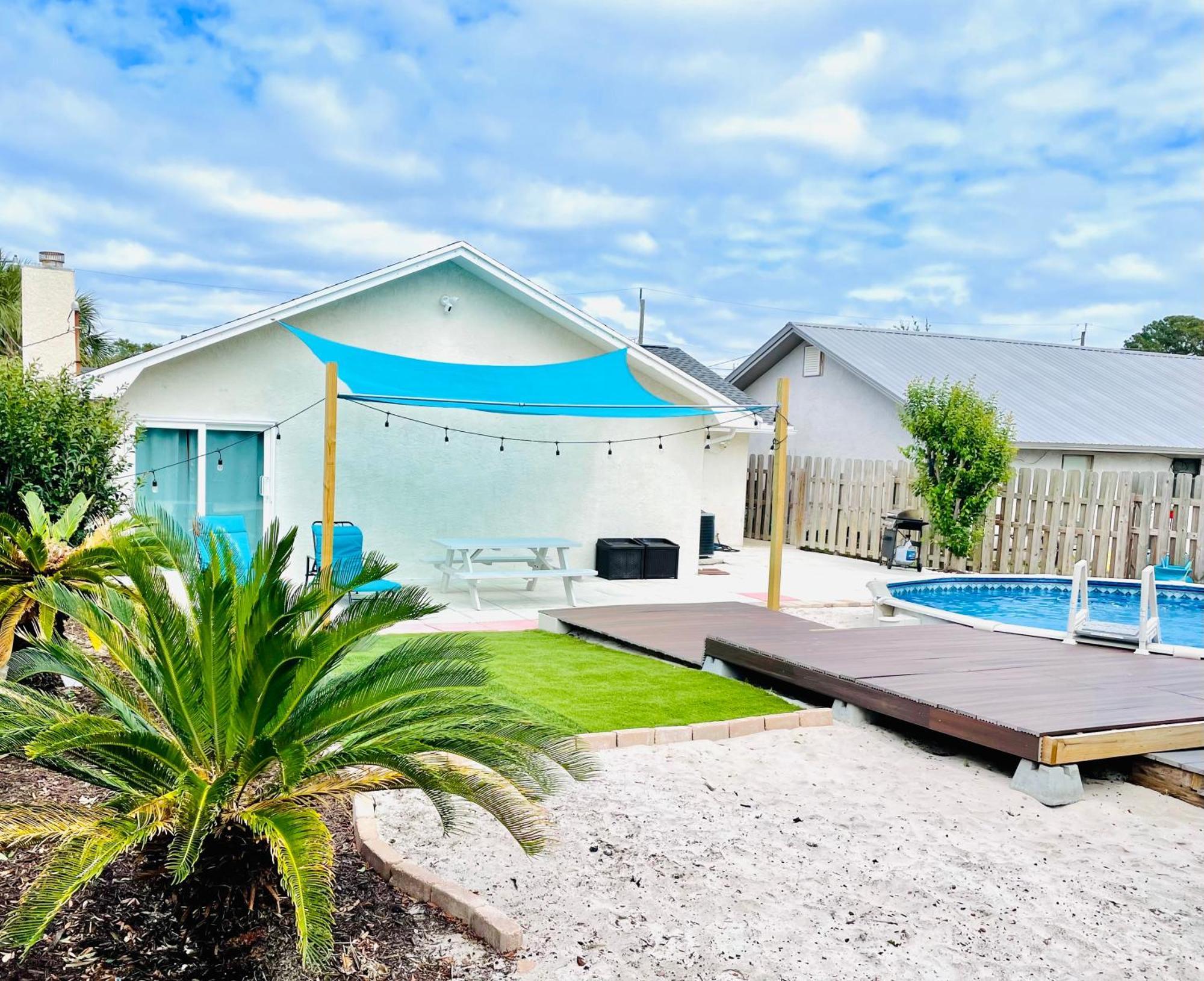 Sea Salt Vacation Home, Private Pool - Walk To Beach Panama City Beach Extérieur photo